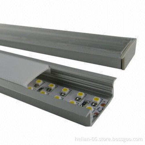 Hot Seller Extruded Aluminum Channels with Diffusers, for LED Strips